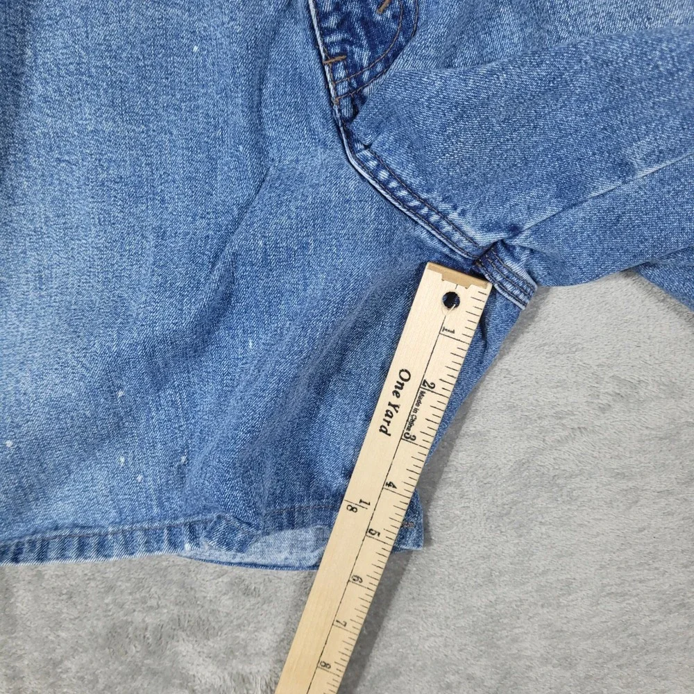 Levis Carpenter Shorts Mens 36 Blue SilverTab Vintage Denim Relaxed 90s Y2K
